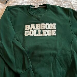 Babson College Green Sweatshirt
